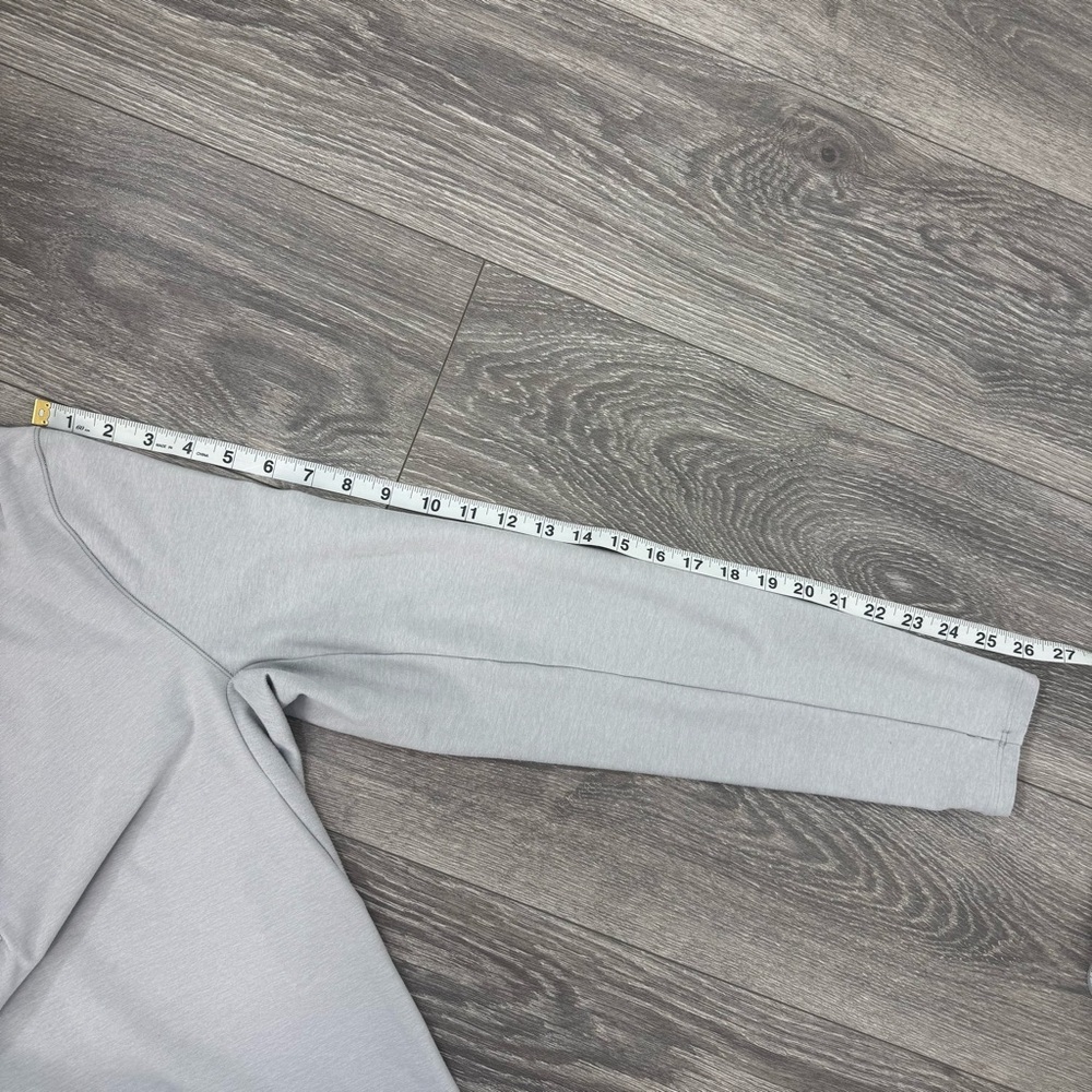 Lululemon Surge Warm 1/2 Zip Pullover Heathered Sea Salt Men’s M - Picture 10 of 10